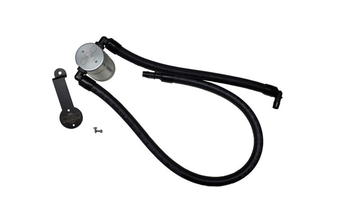 J&amp;L 2021-2025 Jeep Wrangler 392 Oil Separator 3.0 Passenger Side - Clear Anodized