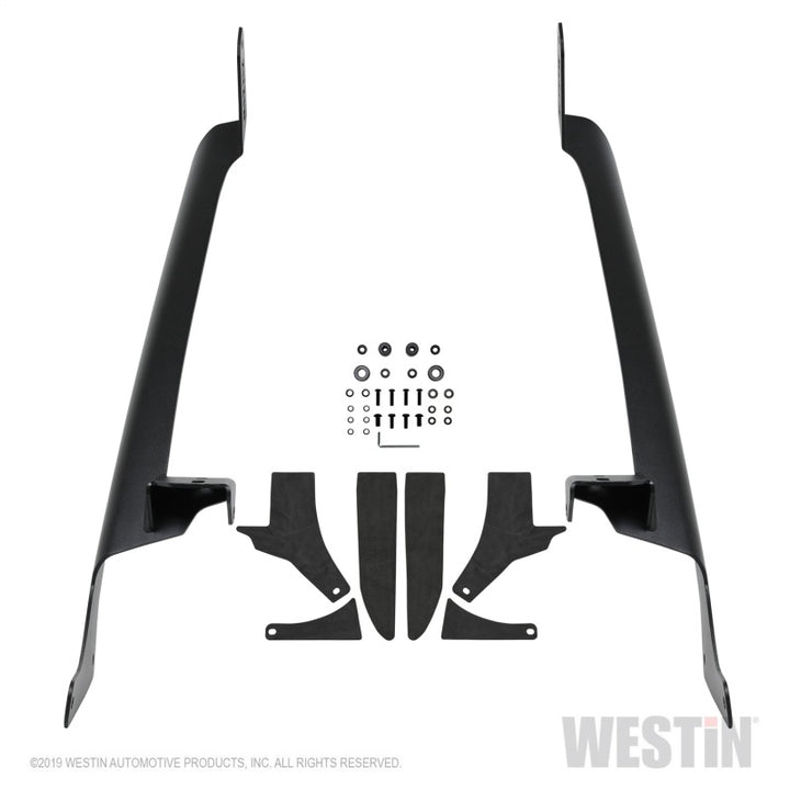 Westin 18-19 Jeep Wrangler Pillar LED Light Mount - Textured Black