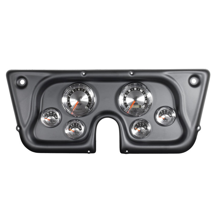 Autometer American Muscle Gauge Kit 6 Pc Chevy Truck C/Suburban 67-72 Tach/Mph/Fuel/Oilp/Wtmp/Volt