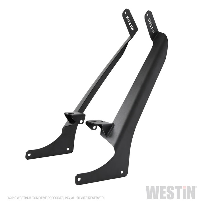 Westin 18-19 Jeep Wrangler Pillar LED Light Mount - Textured Black