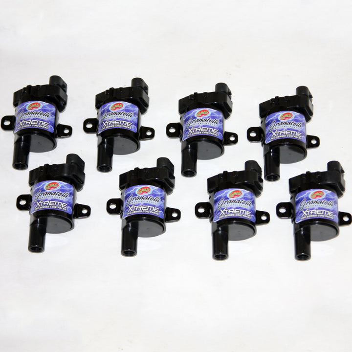 Granatelli 97-12 GM LS 4.8L/5.3L Trucks/SUV Cylindrical Pro Series Xtreme Coil Packs