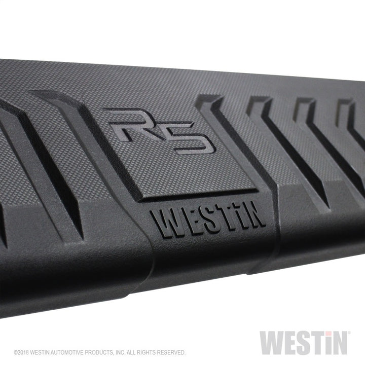 Westin 09-18 Dodge Quad Cab w/ 6.5ft Bed / Crew Cab w/ 5.5ft Bed R5 M-Series Nerf Step Bars - Black