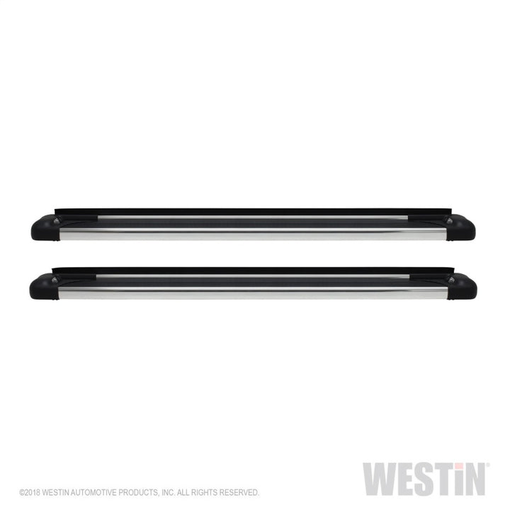 Westin SG6 Polished Aluminum Running Boards 85.5 in - Polished