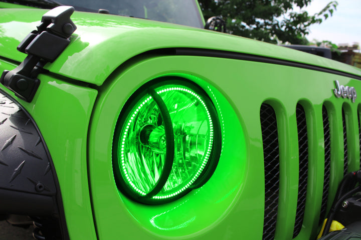 Oracle 07-16 Jeep Wrangler JK SMD HL - ColorSHIFT w/ BC1 Controller