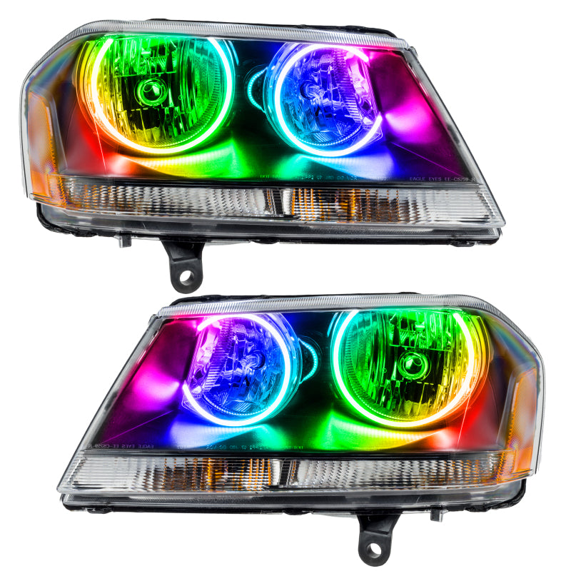 Oracle 08-14 Dodge Avenger RT SMD HL - Black - ColorSHIFT