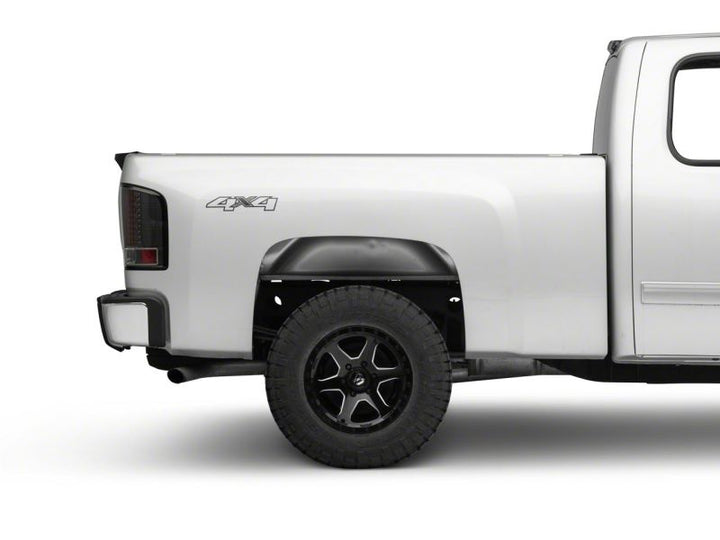 Raxiom 07-13 Chevrolet Silverado 1500 LED Tail Lights- Black Housing (Clear Lens)
