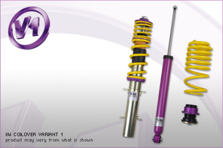 KW Coilover Kit V1 Audi Q5 (8R); all models; all engines equipped w/ electronic dampening