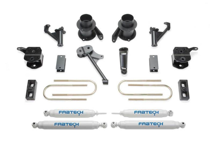 Fabtech 13-18 Ram 3500 4WD w/Factory Radius Arms 5in Basic System w/Perf. Shocks