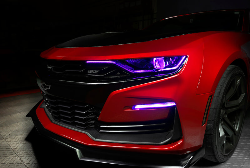 Oracle 19-21 Chevy Camaro SS/RS RGBW+A Headlight DRL  Kit - ColorSHIFT w/o Controller