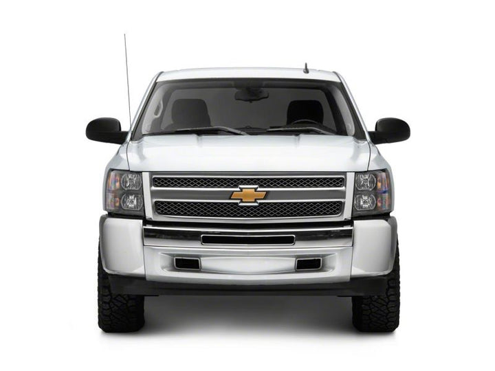 Raxiom 07-13 Chevrolet Silverado 1500 Euro Headlights- Black Housing (Clear Lens)
