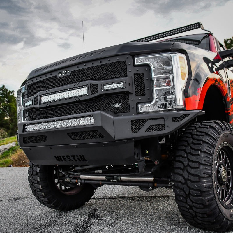 Westin 17-19 Ford F-250/350 Pro-Mod Front Bumper - Textured Black