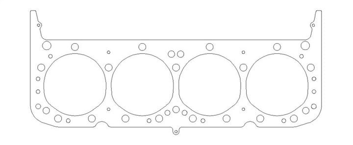Cometic Chevy Small Block 4.06in Bore .040 inch MLS Head Gasket (w/All Steam Holes)