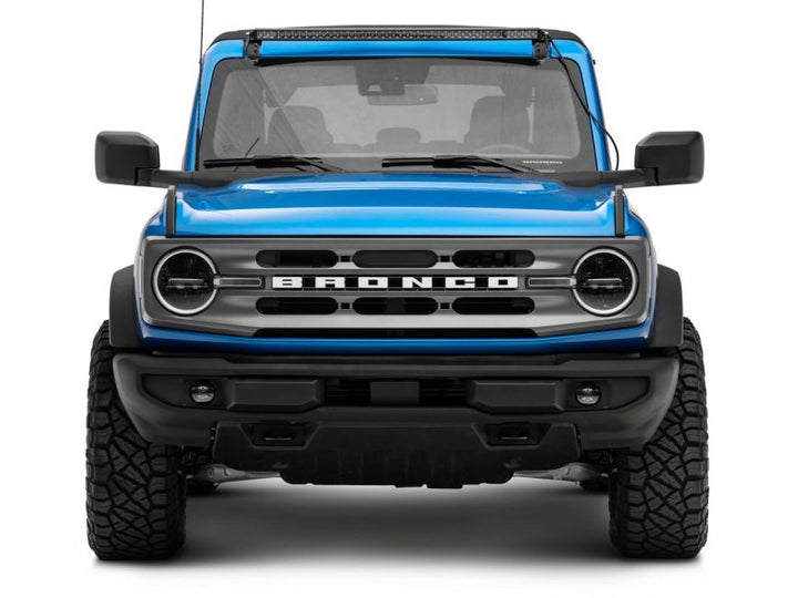 Raxiom 21-23 Bronco Axial Series 40-In 200w LED Light Bar w/ Windshield Mounting Brackets