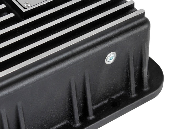 aFe Transmission Pan (Black); Ford Trucks 94-08 AODE