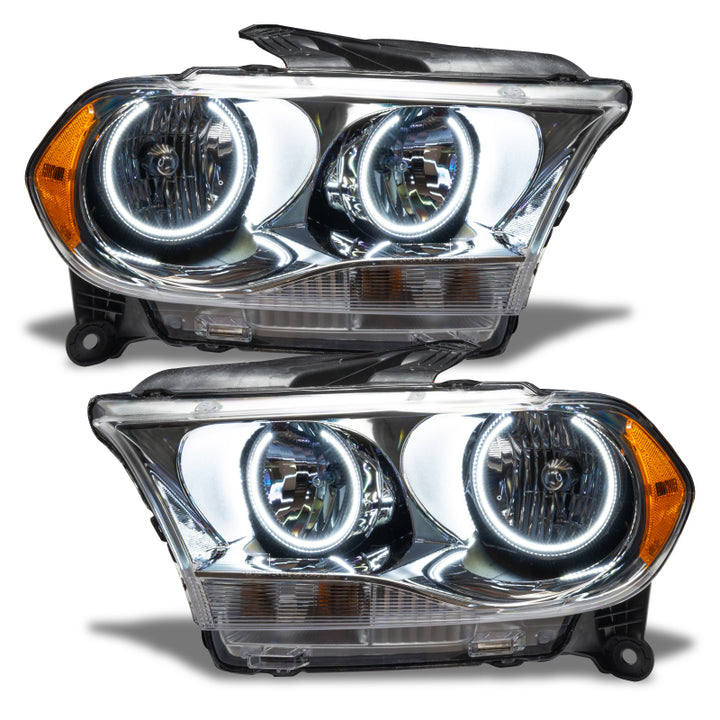 Oracle 11-13 Dodge Durango SMD HL Halogen - Chrome - White