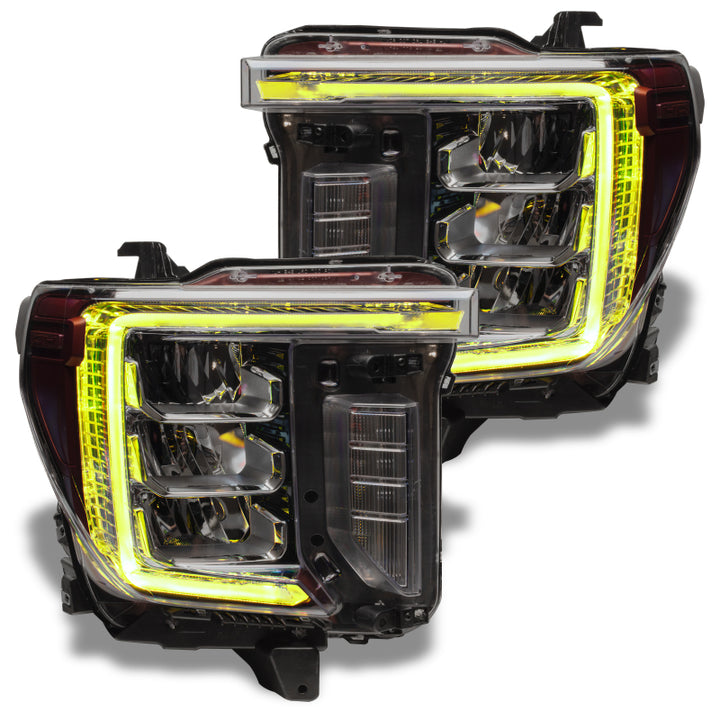 Oracle 20-21 GMC Sierra 2500/3500 HD RGB+W Headlight DRL Kit - w/ BC1 Controller