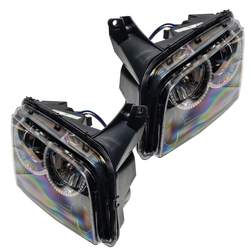 Oracle 08-10 Dodge Charger SMD HL (HID) - ColorSHIFT w/ Simple Controller