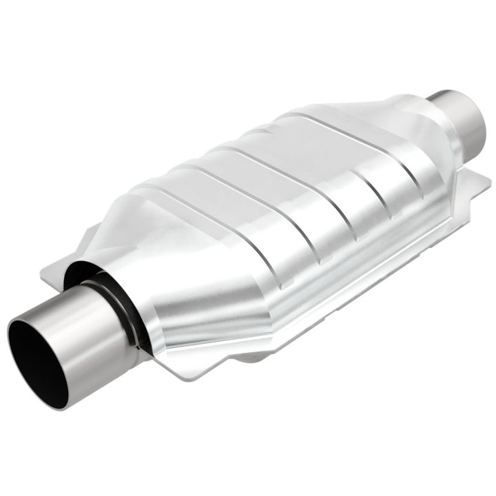 MagnaFlow Univ Cat Conv 2.5in Inlet/Outlet Center/Center Oval 12in Body L x 7in W x 16in Overall L