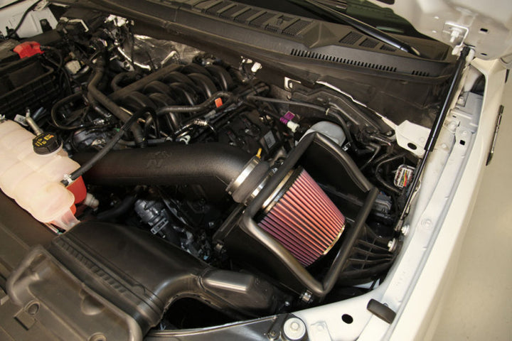 K&N 15-16 Ford F150 V8-5.0L AirCharger Performance Intake Kit