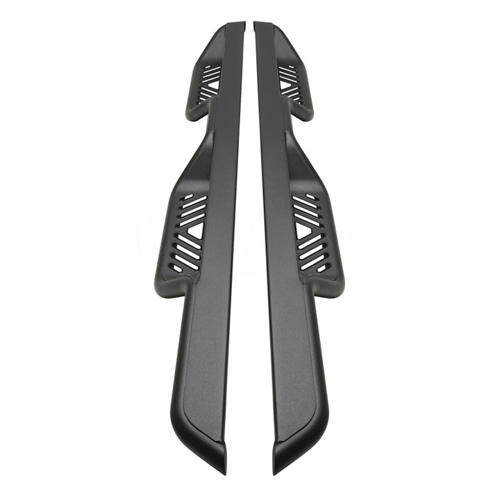 Westin 18-22 Jeep Wrangler JL Unlimited Outlaw Nerf Step Bars - Textured Black
