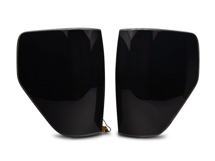 Raxiom 09-14 Ford F-150 Styleside Axial Series LED Tail Lights w/ Halo- Black Housing (Smoked Lens)