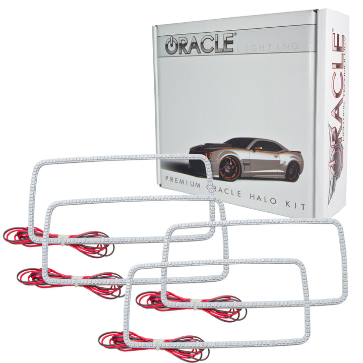 Oracle GMC Sierra 07-13 LED Halo Kit (New Square Ring Design) - White