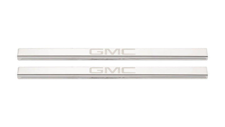 Putco 2020 GMC Sierra LD/HD Fits Double Cab and Regular Cab (2pc) w/ GMC Etching SS Door Sills