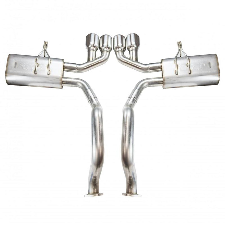 Kooks 97-04 Chevy Corvette Full 3in Axleback w/Pol Tips Requires 3in X-Pipe