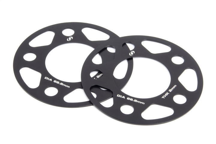 Dinan Spacers; 66.5mm CB - 2mm Thick