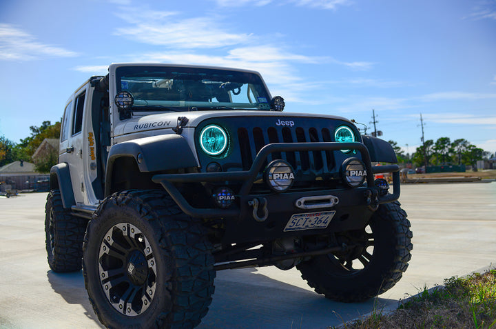 Oracle 07-16 Jeep Wrangler JK SMD HL - ColorSHIFT w/ BC1 Controller