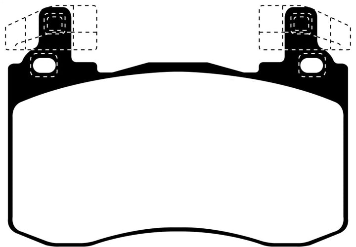 EBC 2019+ Genesis G70 2.0L Turbo (Brembo) Greenstuff Front Brake Pads