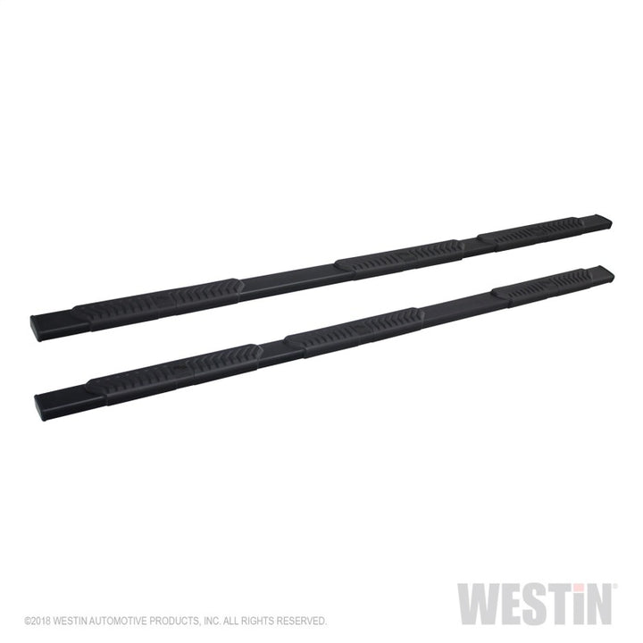 Westin 09-18 Dodge Quad Cab w/ 6.5ft Bed / Crew Cab w/ 5.5ft Bed R5 M-Series Nerf Step Bars - Black