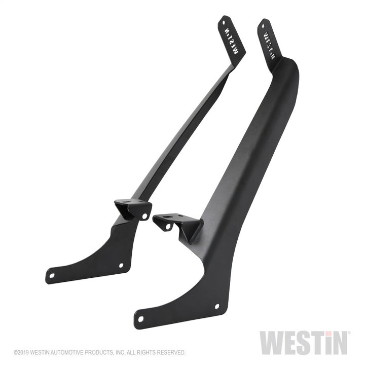 Westin 18-19 Jeep Wrangler Pillar LED Light Mount - Textured Black