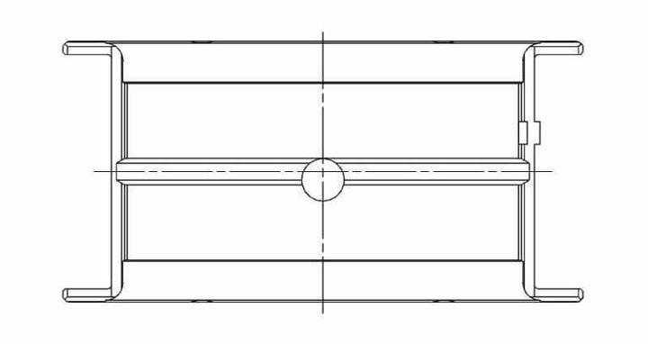 ACL Chevrolet V8 396/402/427/454 Race Series Standard Size Main Bearing Set - CT-1 Coated