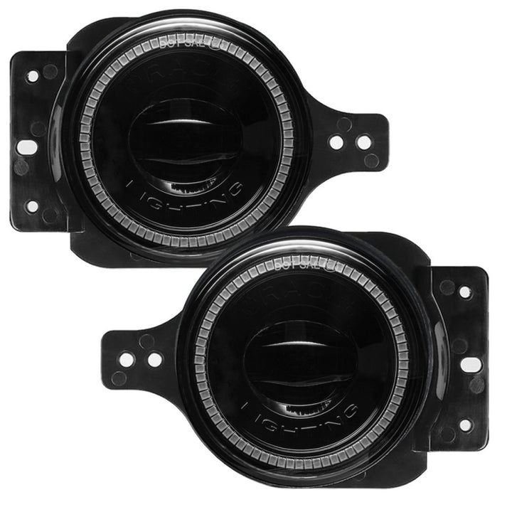 Oracle Jeep Wrangler JL/Gladiator JT Sport High Performance W LED Fog Lights - Red