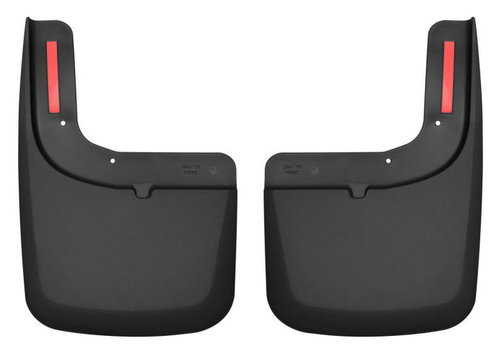 Husky Liners 2017 Ford F-250 / F-350 Super Duty Black Front Mud Guards (w/Flares)