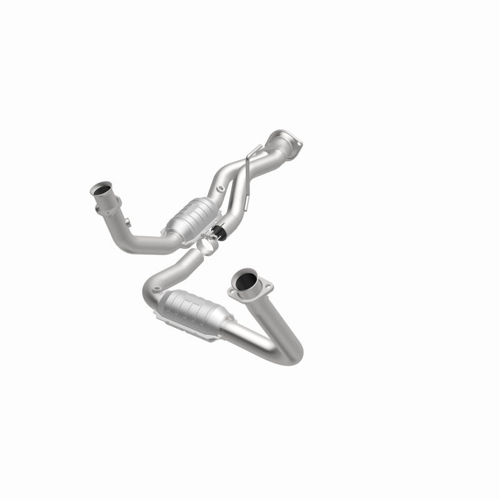 MagnaFlow Direct Fit Catalytic Converter 05-06 Jeep Grand Cherokee 3.7L Y-Pipe Assembly