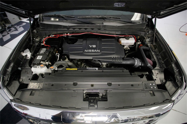 K&N 2017 Nissan Titan V8-5.6L F/I AirCharger Performance Intake