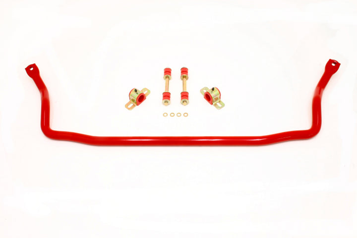 BMR 70-81 2nd Gen F-Body Front Solid 1.25in Sway Bar Kit w/ Bushings - Red