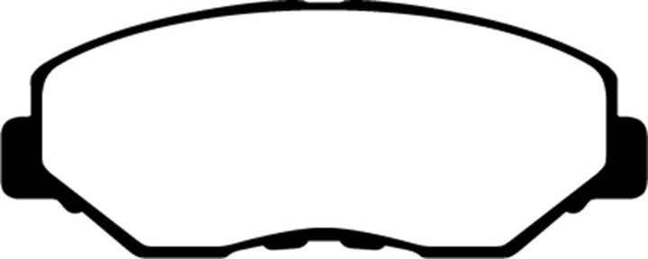 EBC 13-15 Acura ILX 1.5 Hybrid Redstuff Front Brake Pads