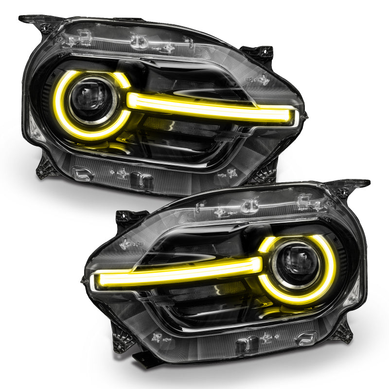 Oracle 2021 Ford Bronco Sport RGB+W Headlight DRL + Halo  - ColorSHIFT w/ RF Controller