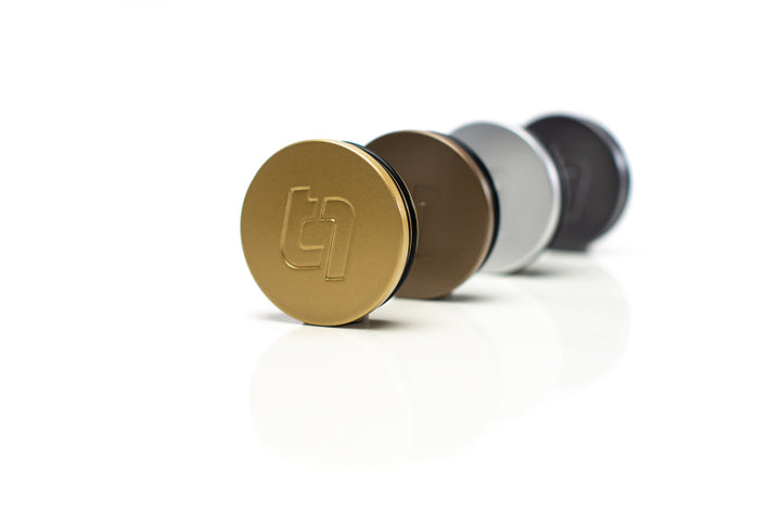 Titan 7 Center Cap / Flat 58mm Bore (Single) - Satin Titanium
