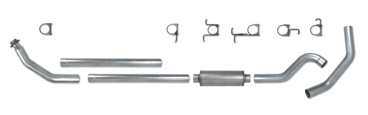 Diamond Eye KIT 4in Turbo Back SGL AL: 98.5-02 DODGE CUMMINS 5.9L