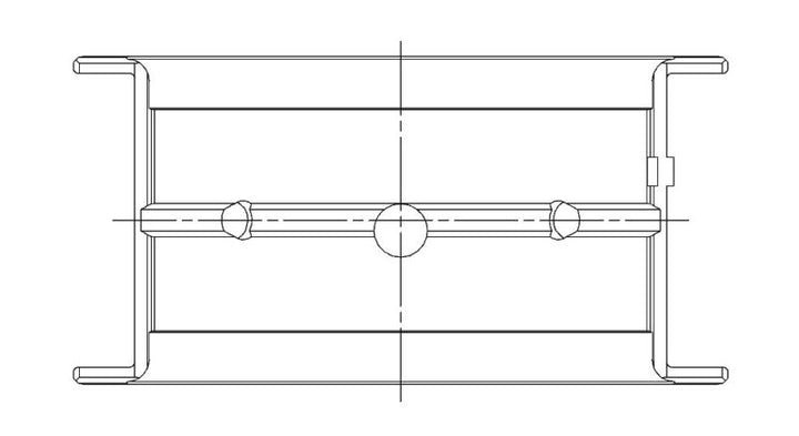 ACL Chevrolet V8 396/402/427/454 STD Size High Perf Main Bearing Set w/.001 Oil Clearance (Narrowed)