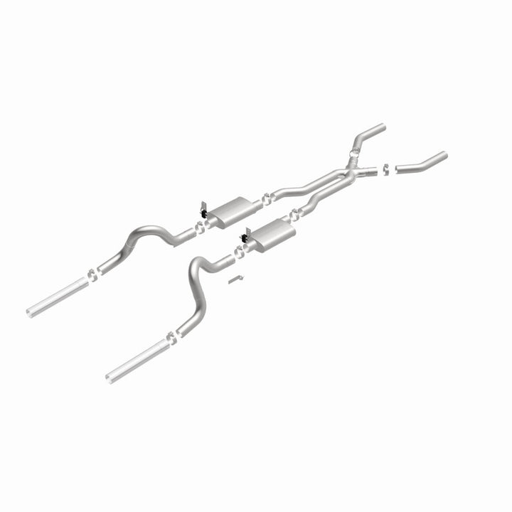 MagnaFlow Sys Cat-Back 64.5-66 Ford Mustang 3inch