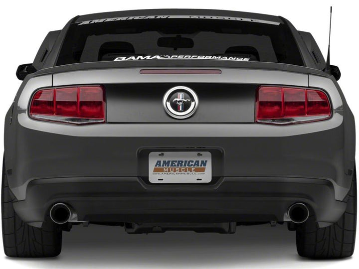 Raxiom 10-12 Ford Mustang Aero Tail Lights- Black Housing (Smoked Lens)