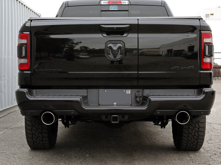 aFe Gemini XV 3in 304 SS Cat-Back Exhaust 19-21 Ram 1500 V8 5.7L Hemi w/ Polish Tips
