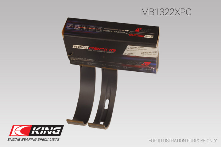 King Engine Bearings VW V8/V10 R8/RS6/Huracan (Size STDX) Main Bearing Set