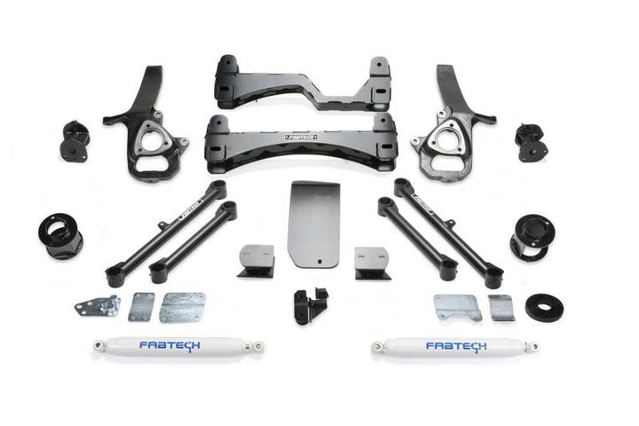 Fabtech 19-21 Ram 1500 4WD 6in Basic Sys w/Perf Shks (Exc. Rebel & TRX)