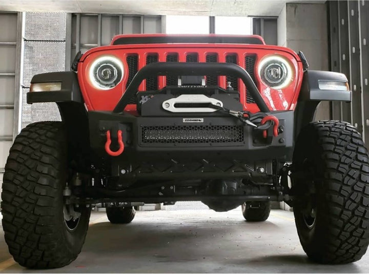Oracle Oculus Bi-LED Projector Headlights for Jeep JL/Gladiator JT - Matte Blk - 5500K